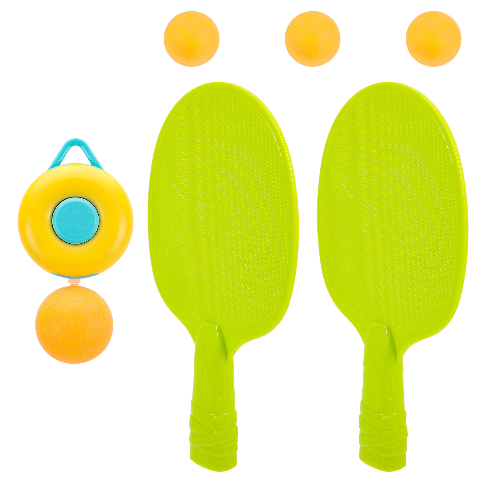 Table Tennis Balls - 初心者向けプレミアム調整可能吊り下げ式卓球トレーニングキット 1セット 室内・屋外練習 ボールスピンコントロールスキル