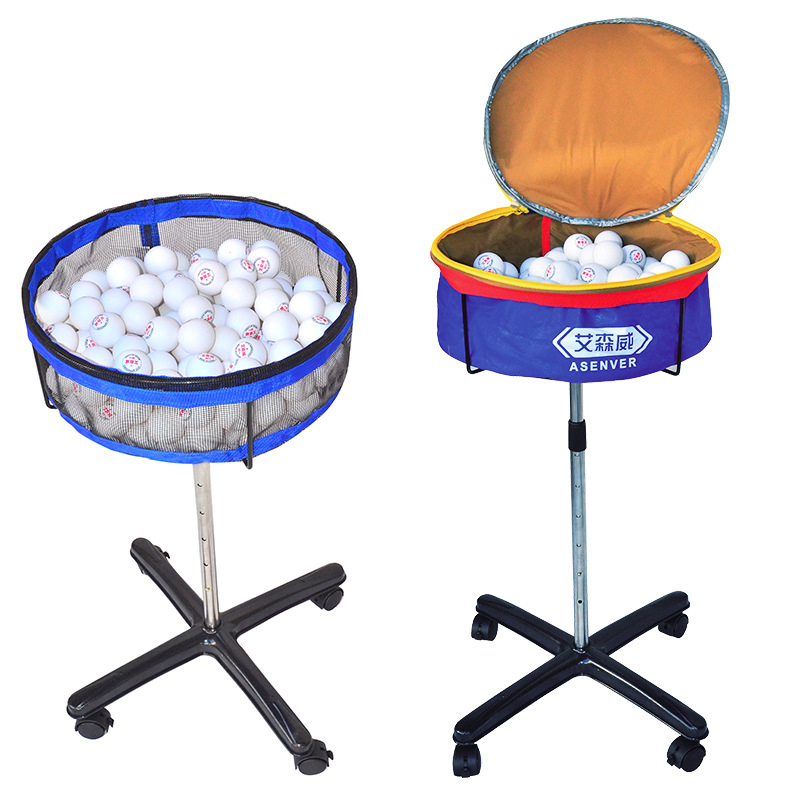 Table Tennis Ranking - プロ用卓球ボールコレクター ピンポンボール収納容器 トレーニングデバイス 専用マルチボールホルダーセット 容量250個