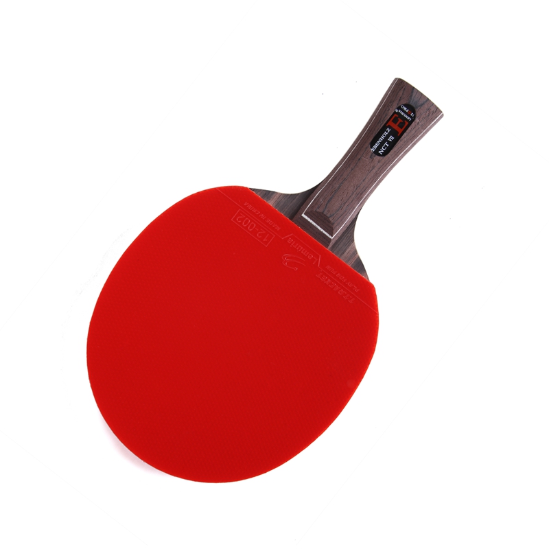 Table Tennis Forehand Rubber - Lemuria EBENHOLZ-卓球ラケット、ピンプルズインラバー接着、5プライ、7プライ純木ループ、アタックピンポン、パデル