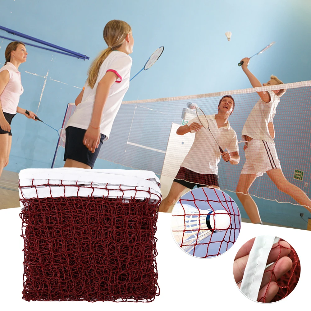 Table Tennis Volleyball - バドミントンネット ポリプロピレン バドミントン交換用ネット 簡単セットアップ バドミントンネット バドミントン