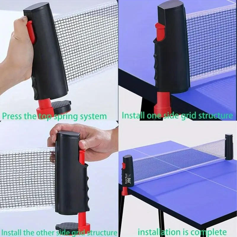 Table Tennis Hong Kong - 2025年ホット卓球ネットどこでも格納式ラックスポーツ交換ピンポンポストネットエクササイズアクセサリー機器
