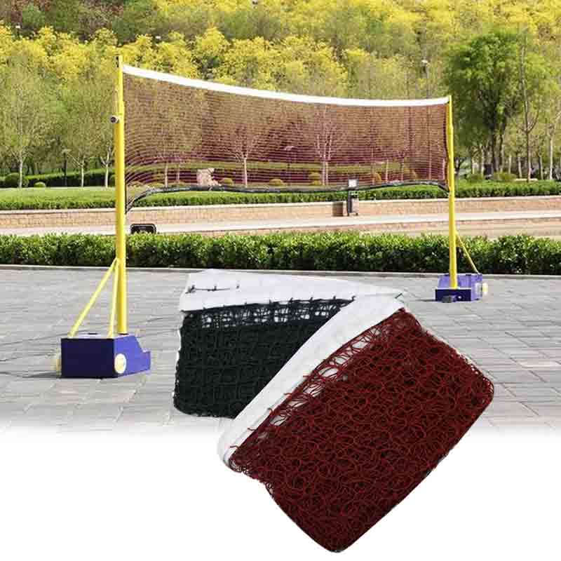 Table Tennis Volleyball - プロフェッショナルトレーニングメッシュ標準バドミントンネットスポーツネット屋外バドミントンテニスバレーボールネット交換用6.2*0.64M