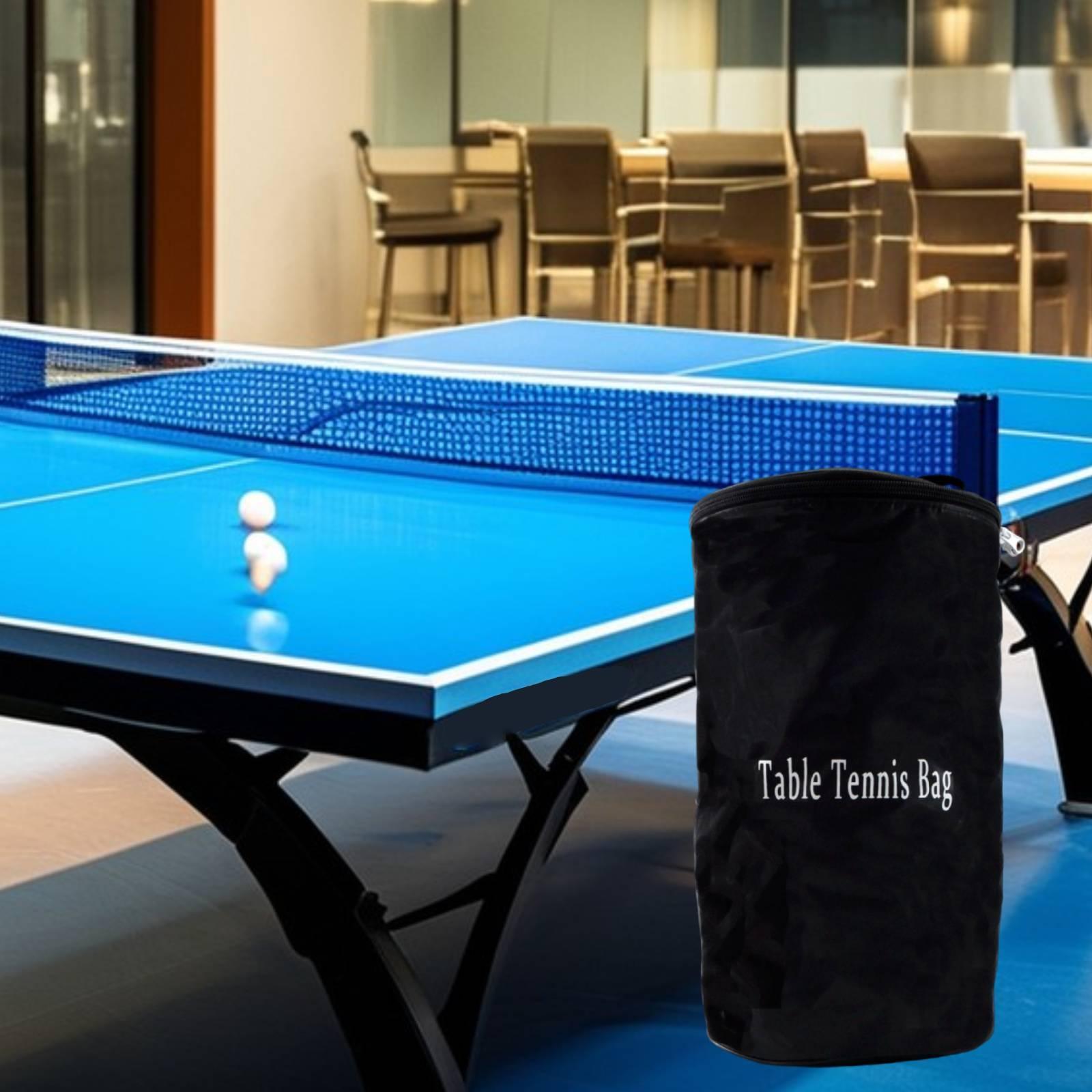 Table Tennis Ranking - ピンポンボール収納バッグ オックスフォード布製トレーニング用品ホルダー 卓球学校やクラブ用