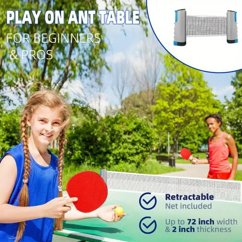 ポータブル卓球ネット、伸縮式卓球ネットスタンド、あらゆる卓球 - Table Tennis Ranking のレビューと価格