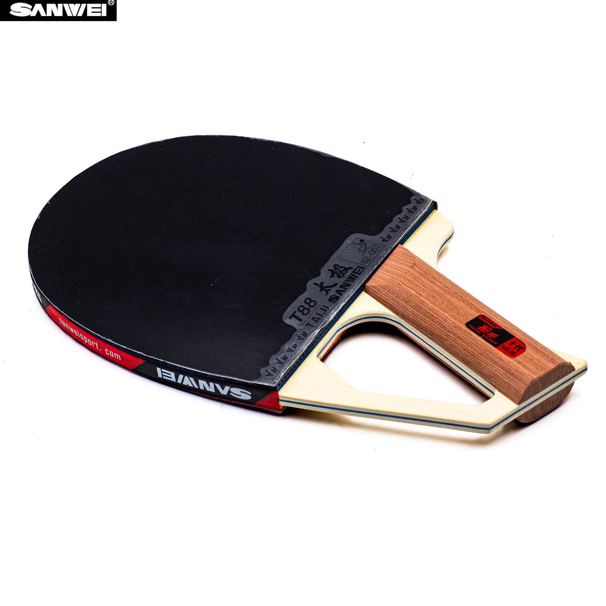 三威10号ピストルラケット組み立て済みバットスポーツ卓球競技 - Table Tennis Is Played With A のレビューと価格