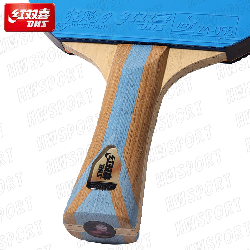 Dhs-テーブルテニスラケット、7つのスターッピングポンパド - Table Tennis Forehand Rubber のレビューと価格