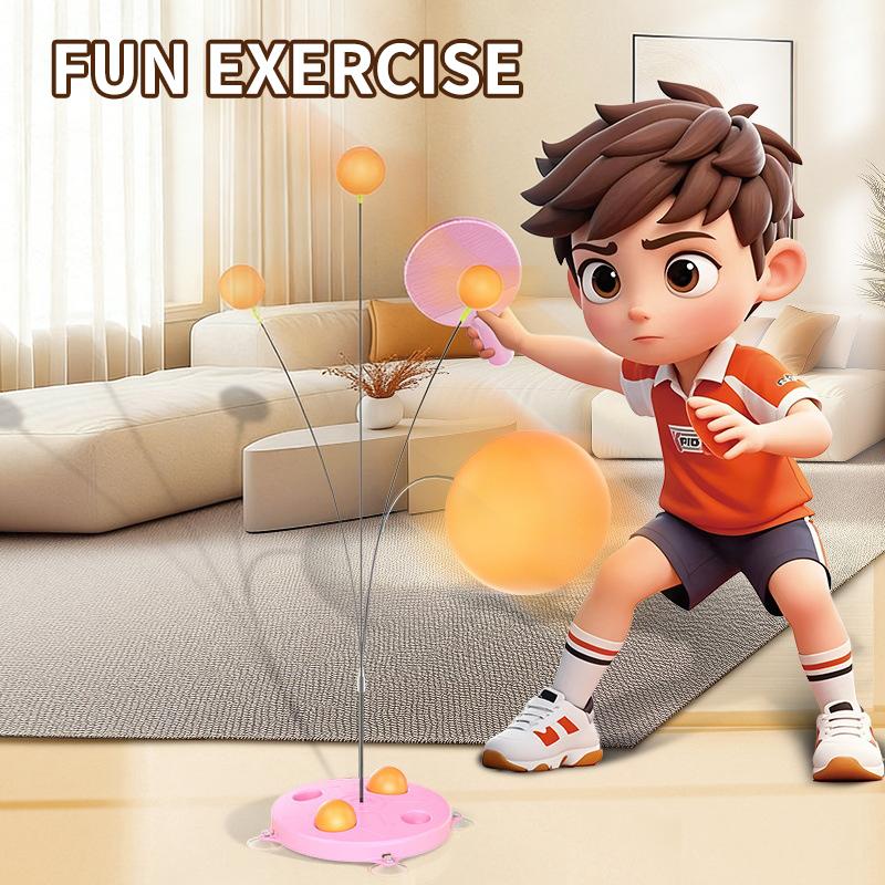 卓球練習器具固定式セルフプレイピンポン二人用トレーニングデバ - Table Tennis Is Played With A のレビューと価格