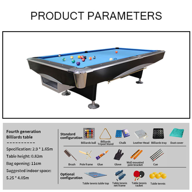 工場在庫あり モダン9フィート 高級ナインボールビリヤードテ - Table Tennis Balls のレビューと価格
