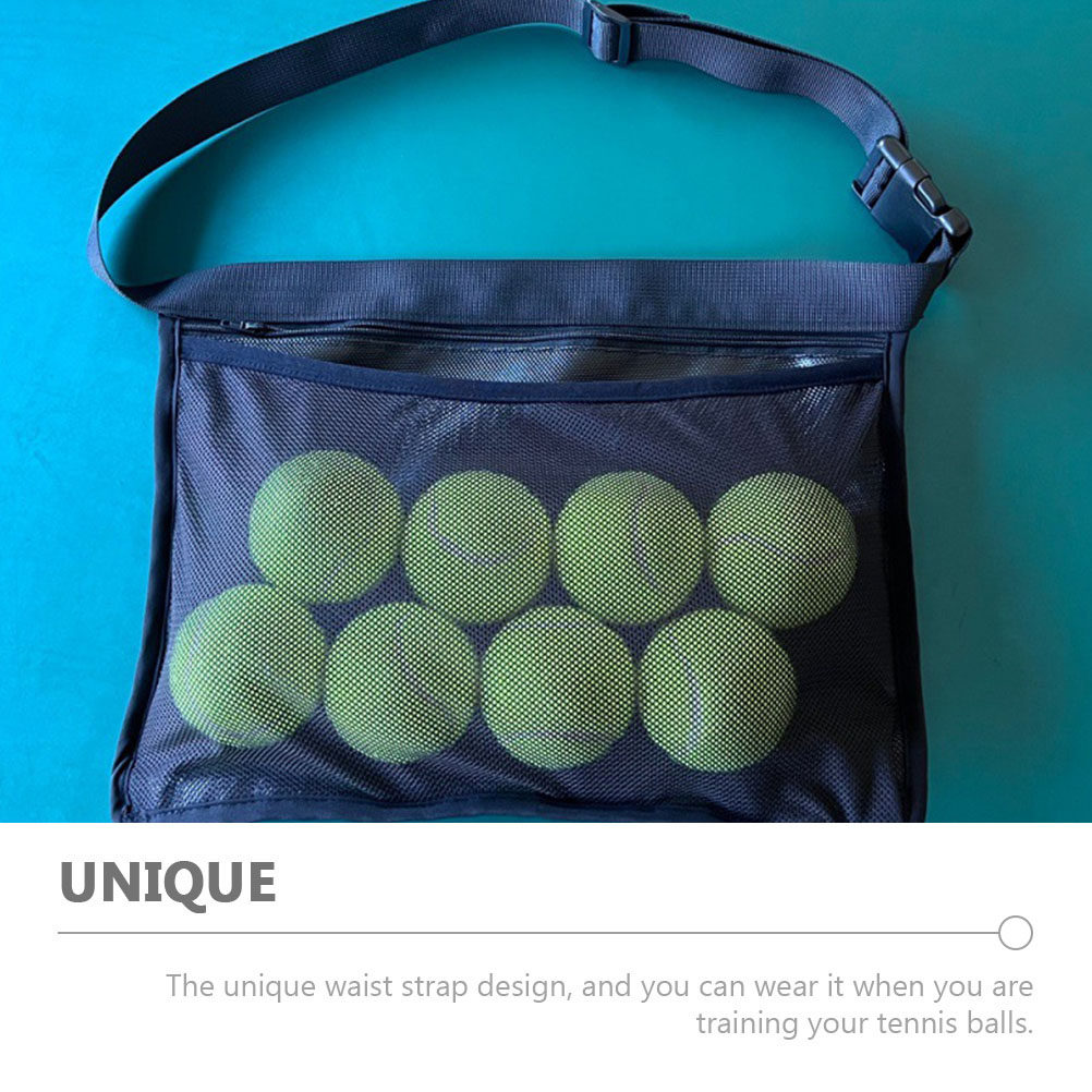 2 個再利用可能なテニスボールウエストバッグメッシュデザイン - Table Tennis Balls のレビューと価格