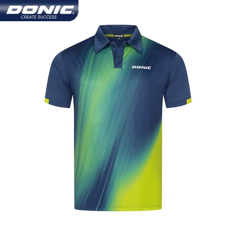 DONIC 卓球シャツ ラウンドネック 半袖 卓球服 速乾性 - Table Tennis Zhang Jike のレビューと価格