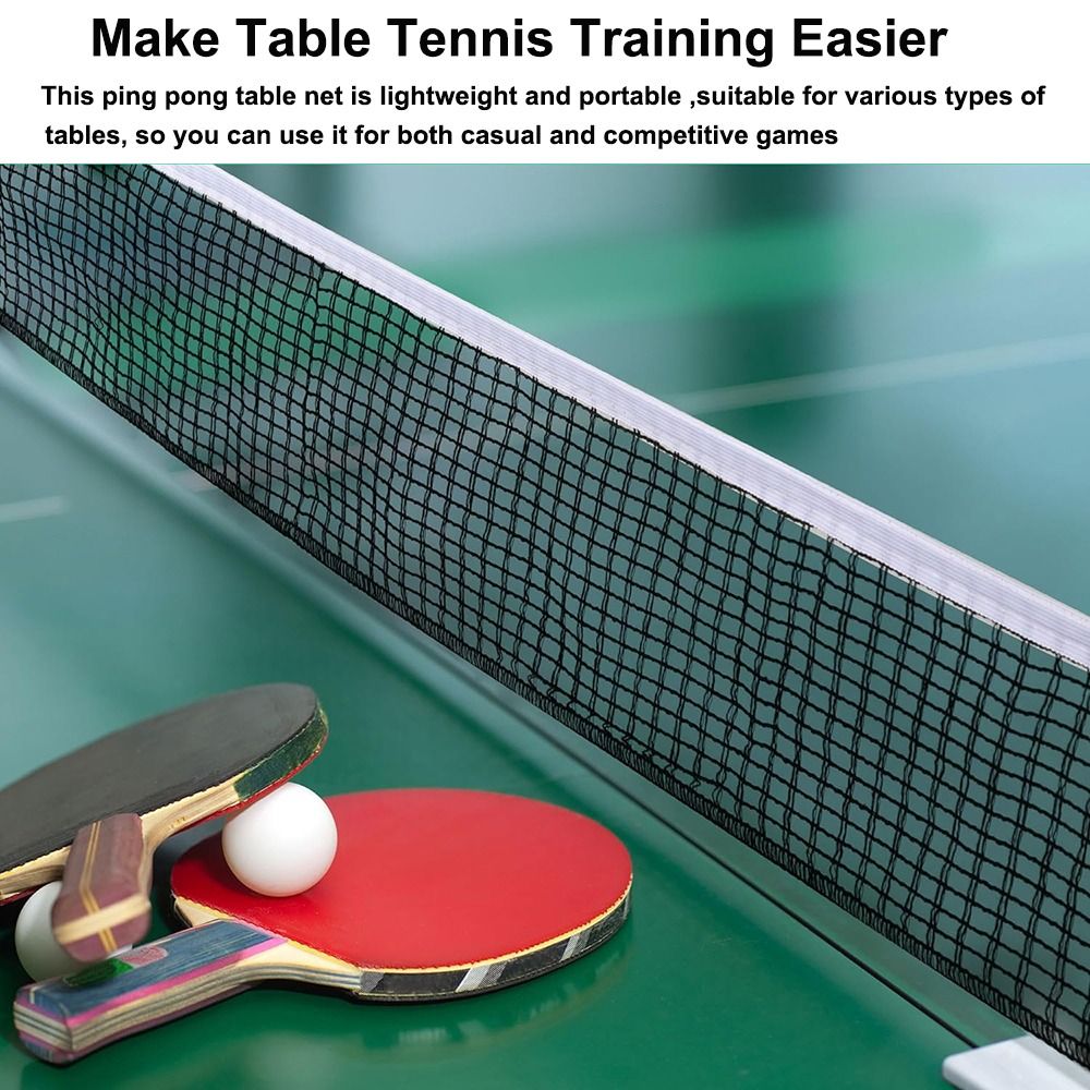 格納式卓球ネットキット、グリッド、プラスチック、丈夫、メッシ - Table Tennis Hong Kong のレビューと価格