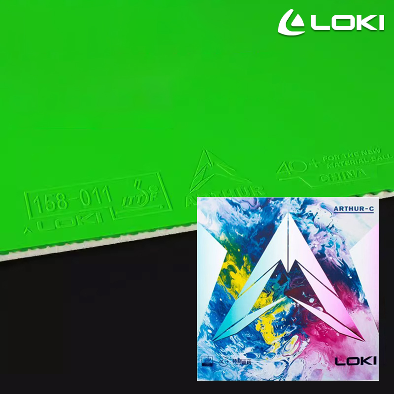 ITTF公認 ロキ・アーサー 卓球ラバー シート 4色 オリ - Table Tennis Xiom Rubber のレビューと価格