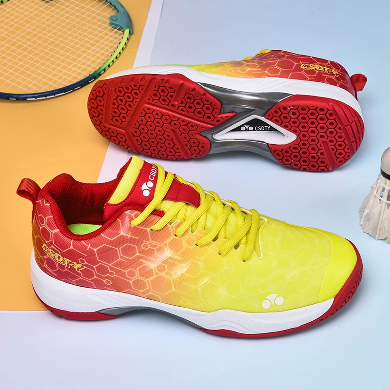 男性バドミントンシューズノンスリップスニーカー高品質トレーニ - Table Tennis Volleyball のレビューと価格