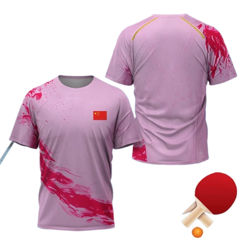 中国ドラゴン卓球グラフィック Tシャツ男性用衣類ファッション - Xu Xin Table Tennis のレビューと価格