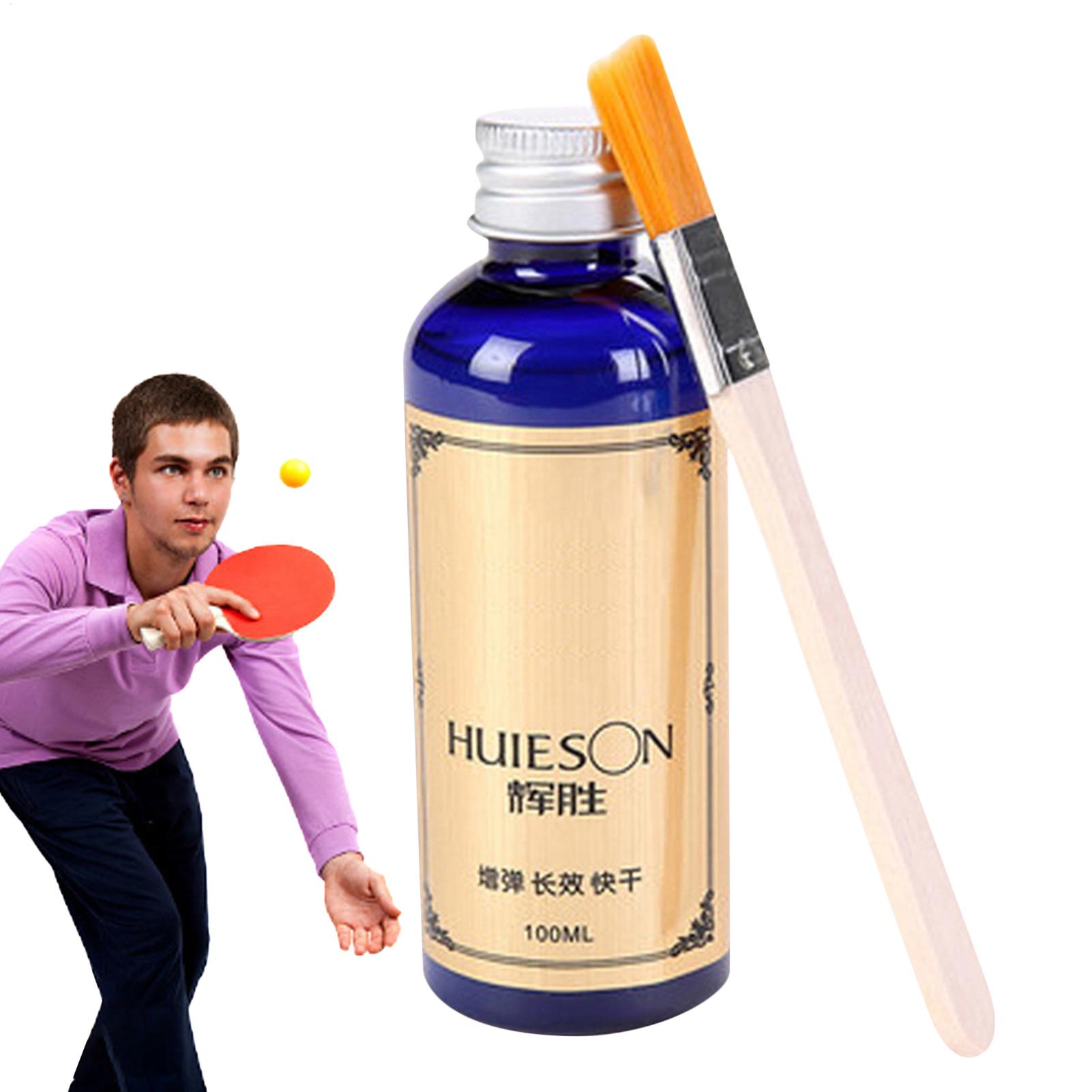 卓球ラケット用ラバー接着剤 100ml スーパーリキッドスピ - Table Tennis Xiom Rubber のレビューと価格