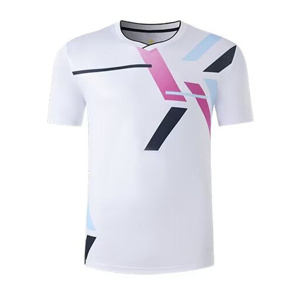 バドミントン Tシャツ男性女性用速乾性夏半袖バレーボール卓球 - Table Tennis Volleyball のレビューと価格