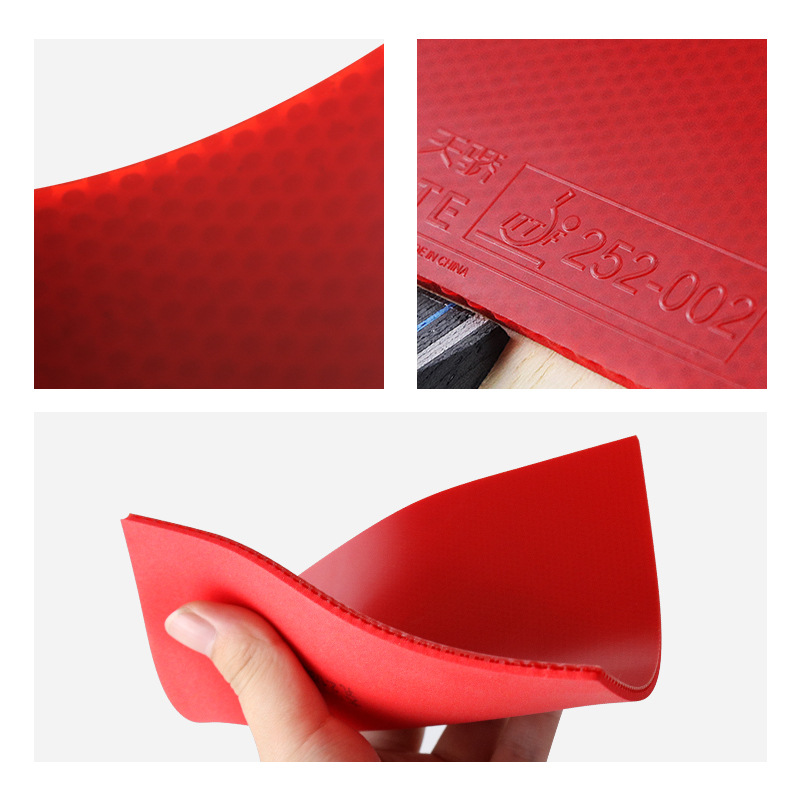 ボリ卓球ラケットラバーカバー、やや粘着性のある卓球ラケットラ - Table Tennis Forehand Rubber のレビューと価格