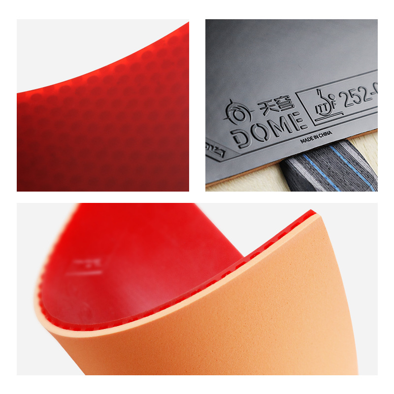 ボリ卓球ラケットラバーカバー、やや粘着性のある卓球ラケットラ - Table Tennis Forehand Rubber のレビューと価格